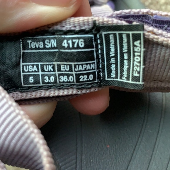 Teva Aventrail Sandal Review: When Teva and Hoka Have a Baby  Teva purple hiking sandals